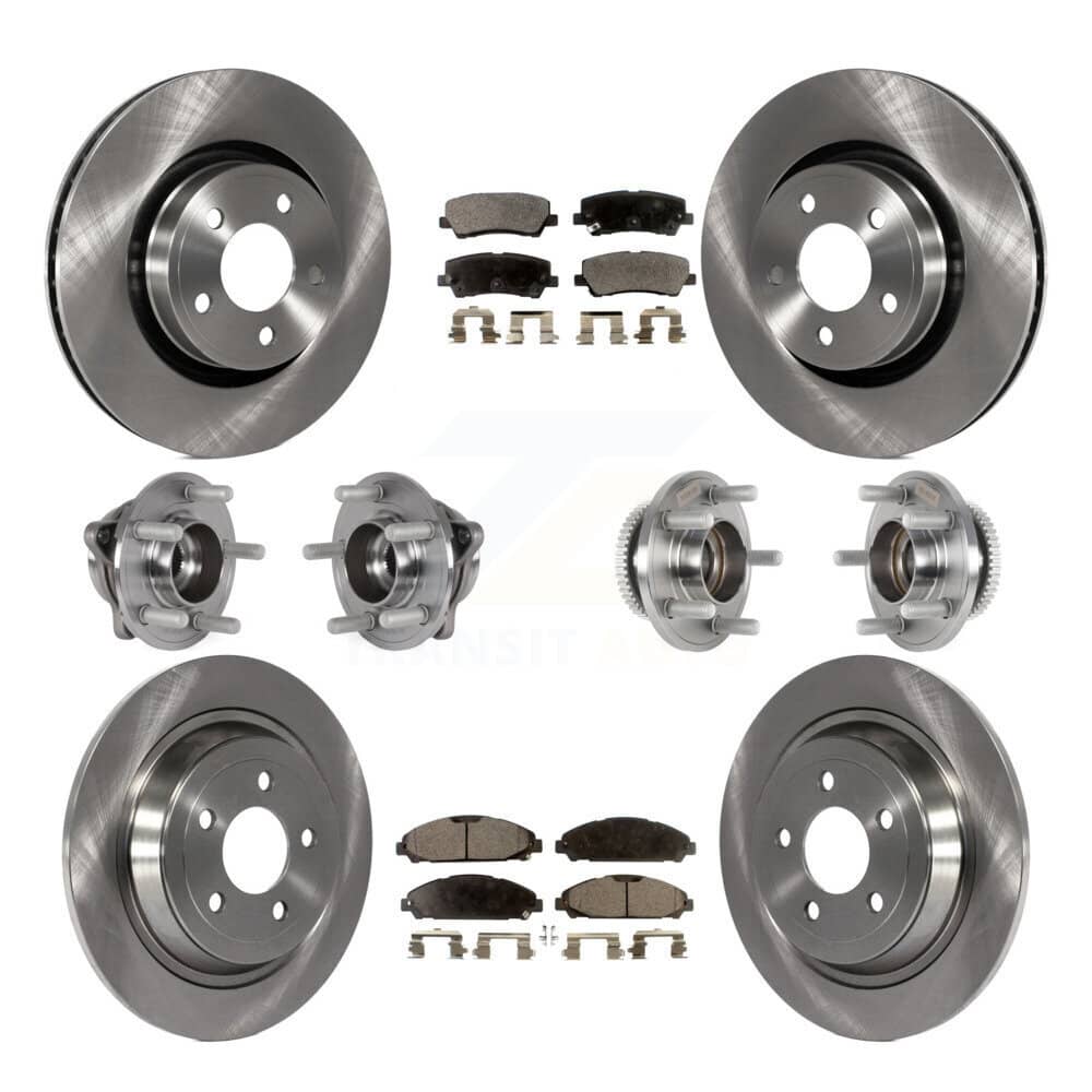 Transit Auto - KBB-125194 - Front and Rear Wheel Bearing and Hub Assembly Kits