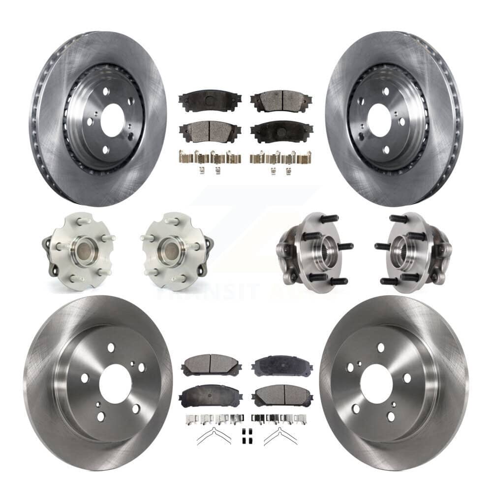 Transit Auto - KBB-125226 - Front and Rear Wheel Bearing and Hub Assembly Kits
