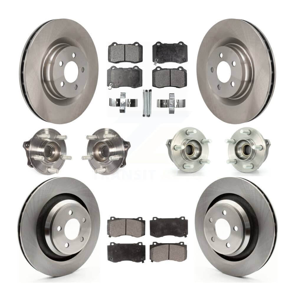 Transit Auto - KBB-125230 - Front and Rear Wheel Bearing and Hub Assembly Kits