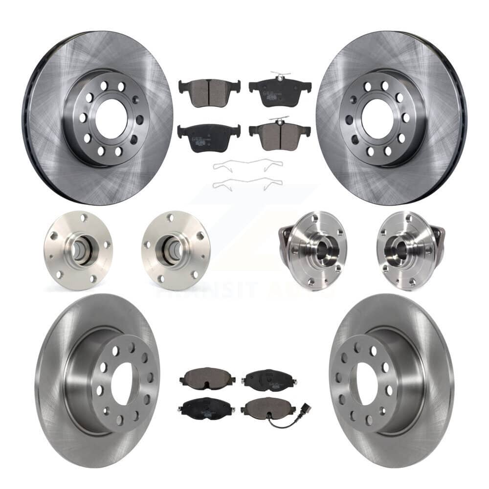 Transit Auto - KBB-125337 - Front and Rear Wheel Bearing and Hub Assembly Kits