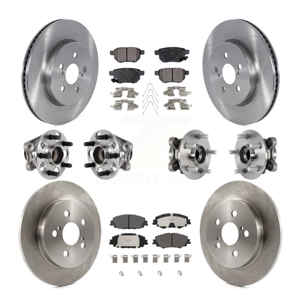 Transit Auto - KBB-125349 - Front and Rear Wheel Bearing and Hub Assembly Kits