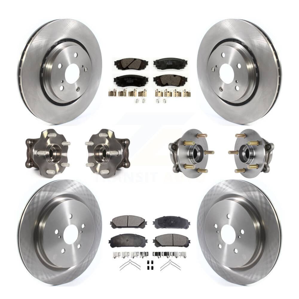 Transit Auto - KBB-125365 - Front and Rear Wheel Bearing and Hub Assembly Kits