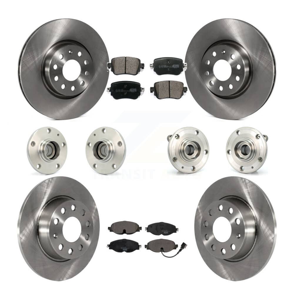 Transit Auto - KBB-125388 - Front and Rear Wheel Bearing and Hub Assembly Kits