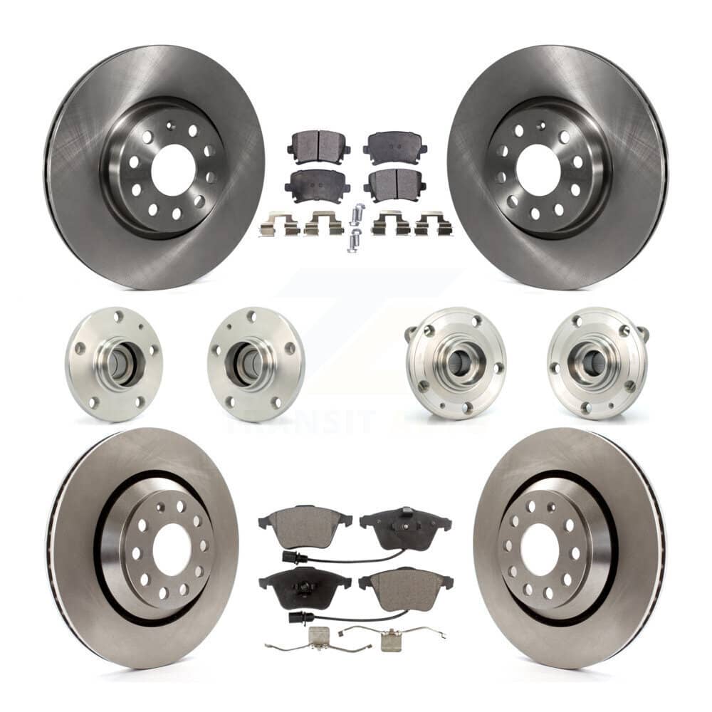 Transit Auto - KBB-125389 - Front and Rear Wheel Bearing and Hub Assembly Kits