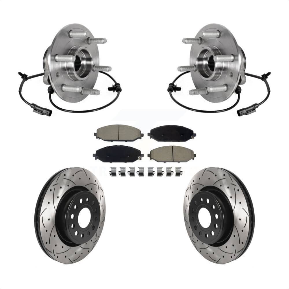 Transit Auto - KBB-125506 - Front Wheel Bearing and Hub Assembly Kits