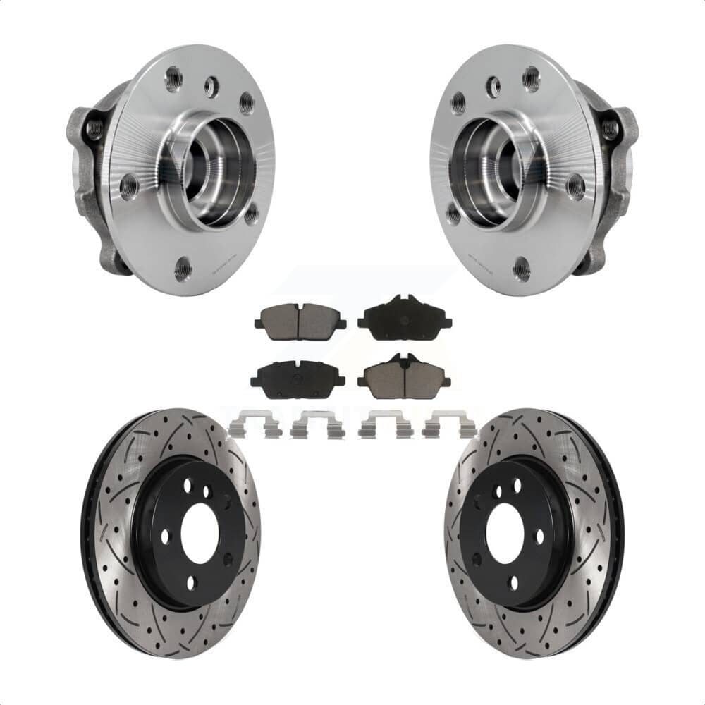 Transit Auto - KBB-125511 - Front Wheel Bearing and Hub Assembly Kits
