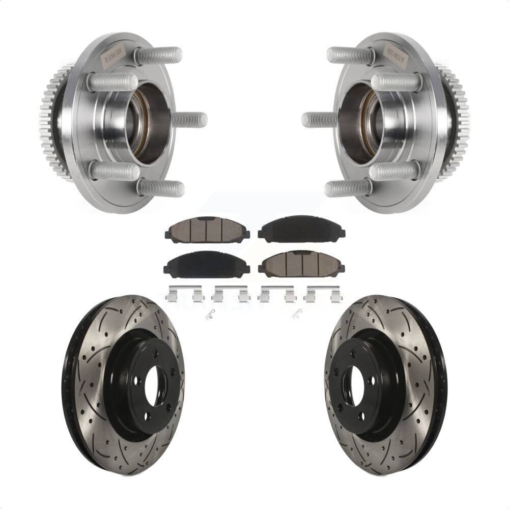 Transit Auto - KBB-125517 - Front Wheel Bearing and Hub Assembly Kits