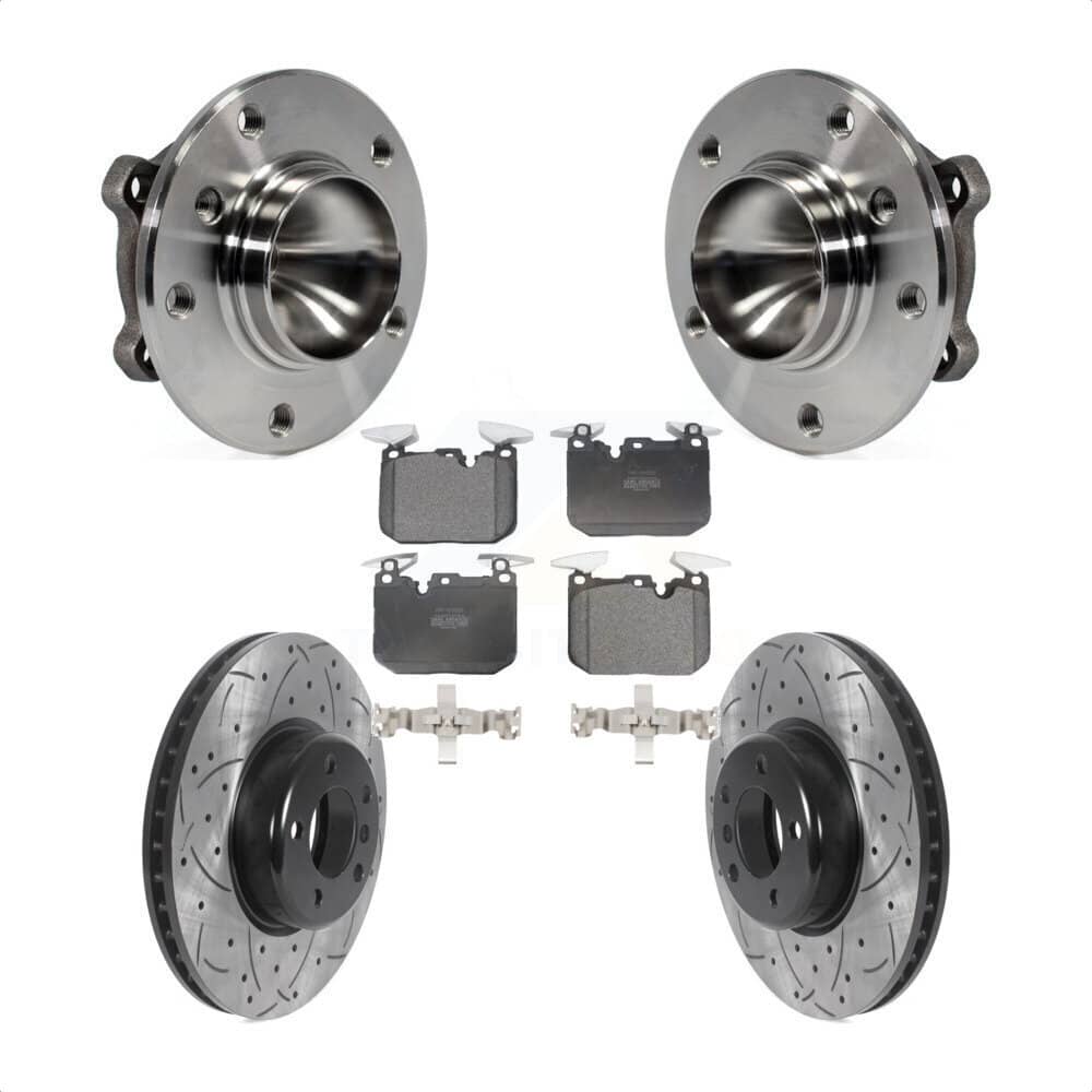 Transit Auto - KBB-125584 - Front Wheel Bearing and Hub Assembly Kits