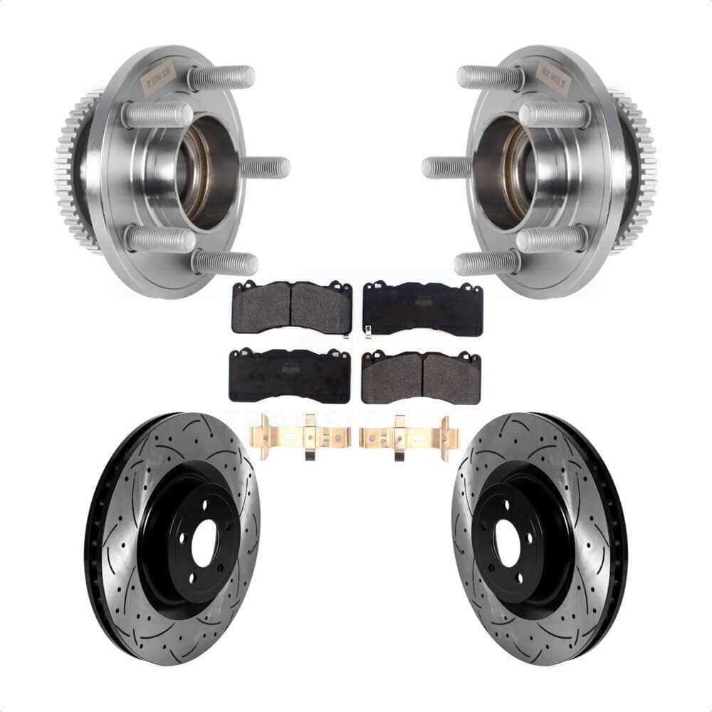Transit Auto - KBB-125587 - Front Wheel Bearing and Hub Assembly Kits