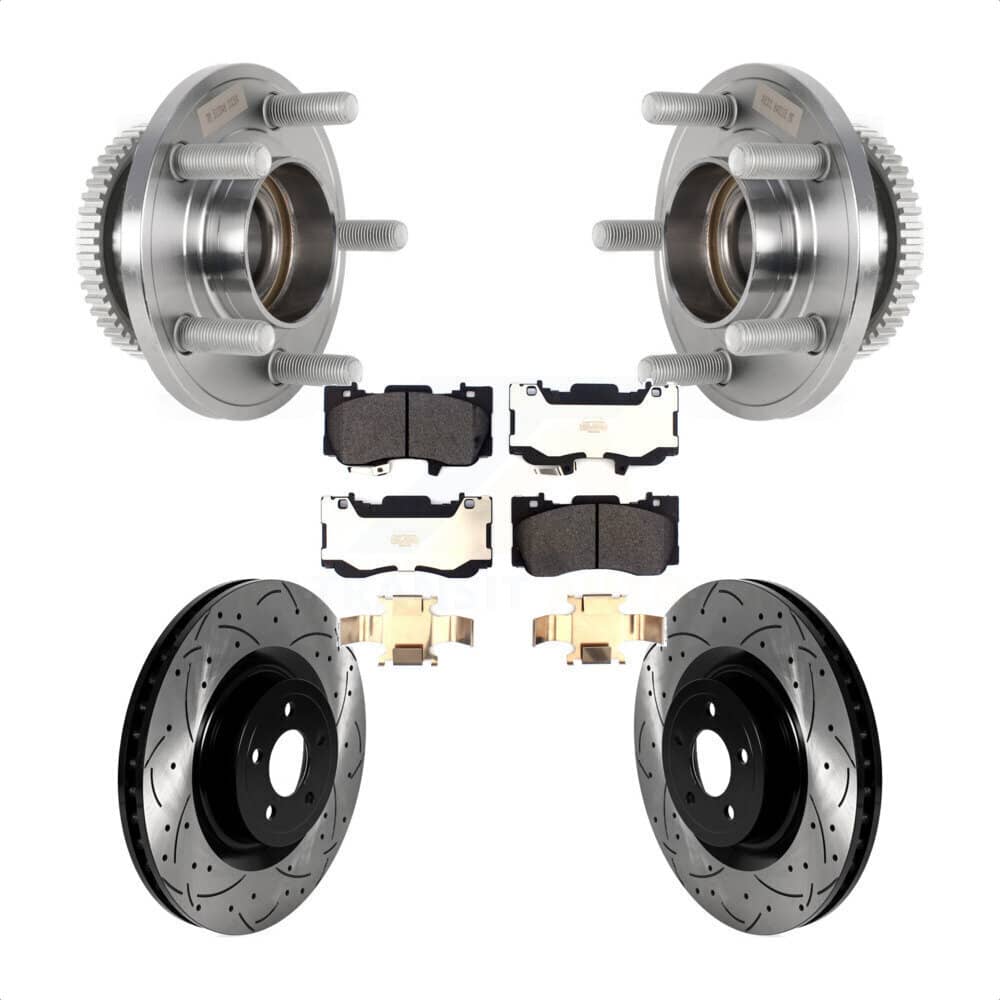 Transit Auto - KBB-125590 - Front Wheel Bearing and Hub Assembly Kits