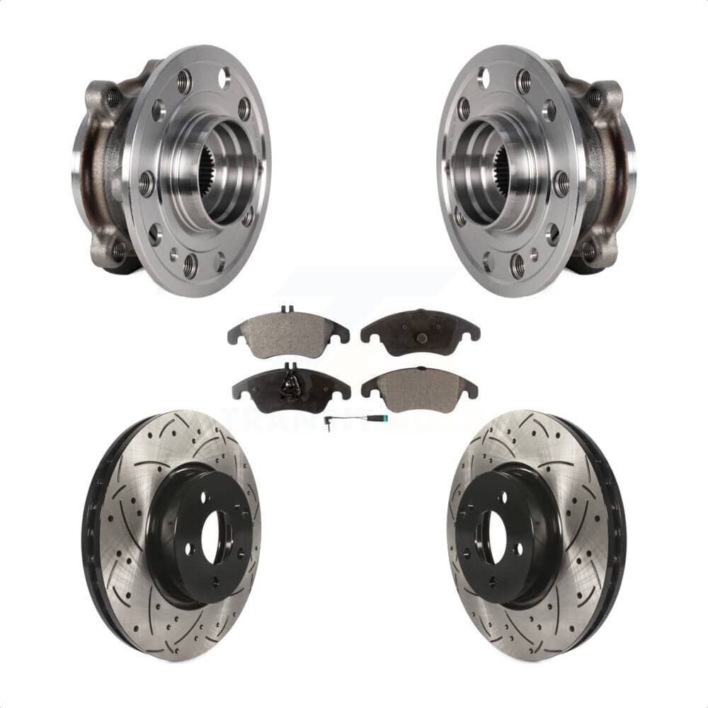 Transit Auto - KBB-125592 - Front Wheel Bearing and Hub Assembly Kits