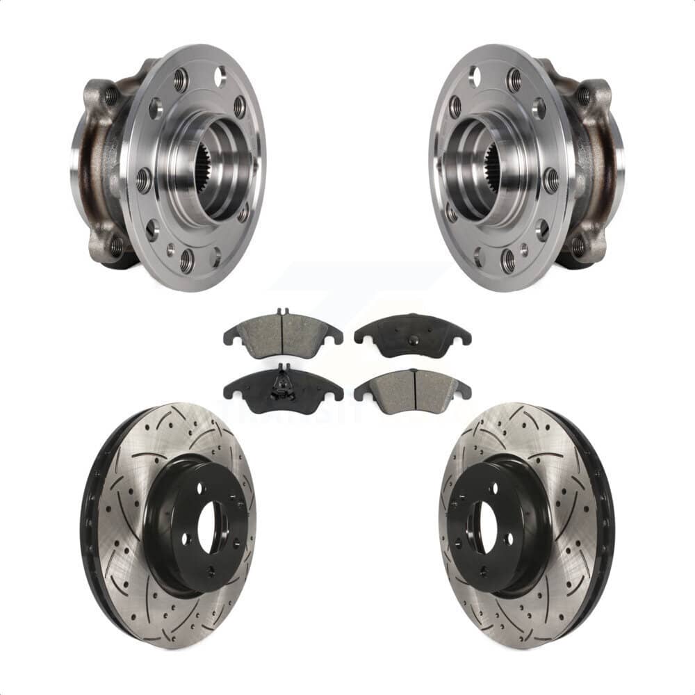 Transit Auto - KBB-125657 - Front Wheel Bearing and Hub Assembly Kits