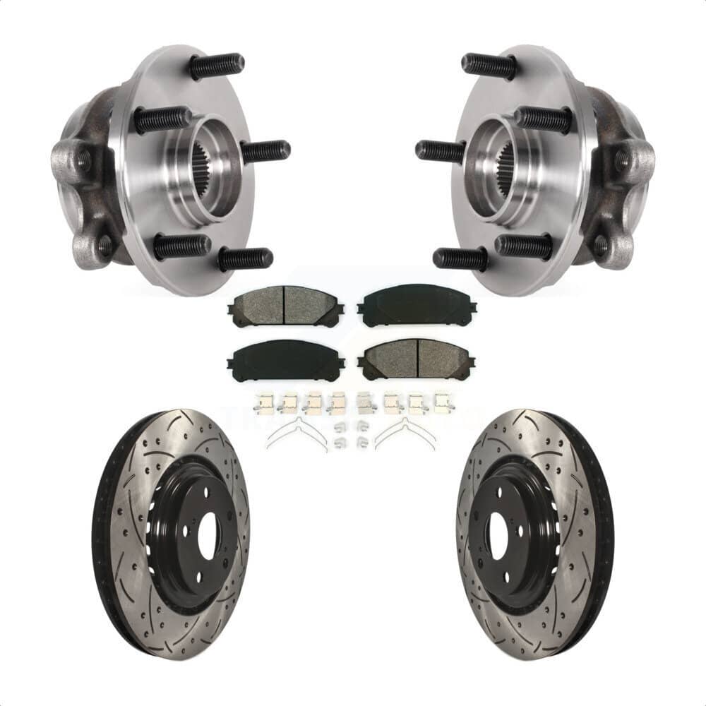 Transit Auto - KBB-125673 - Front Wheel Bearing and Hub Assembly Kits