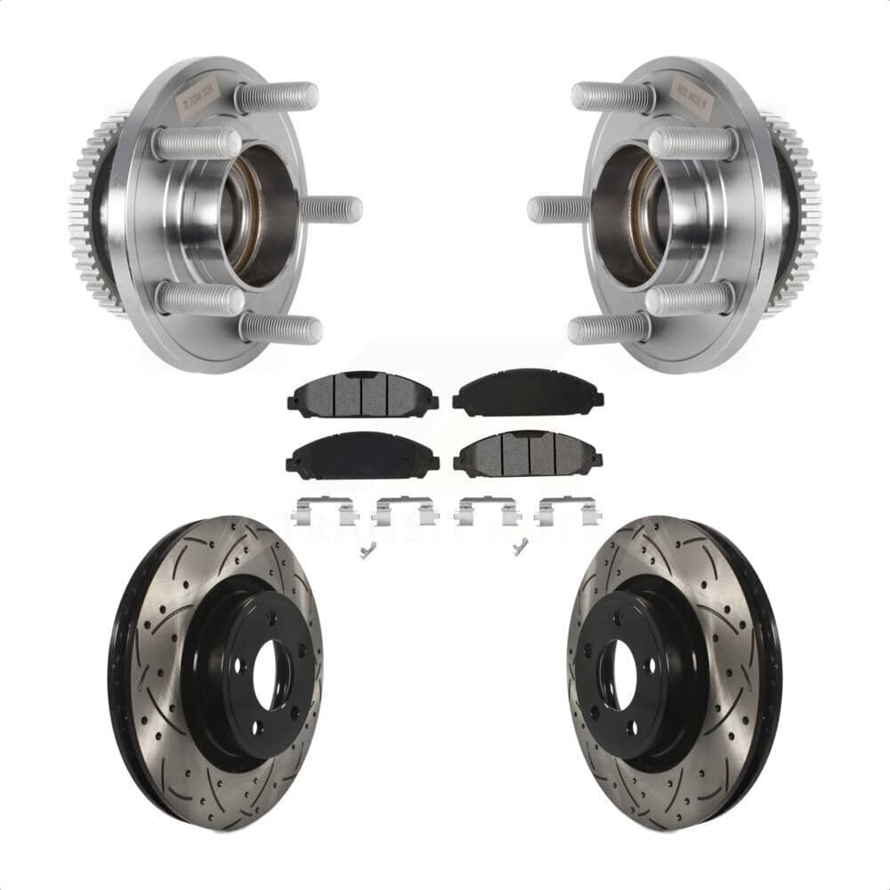 Transit Auto - KBB-125674 - Front Wheel Bearing and Hub Assembly Kits