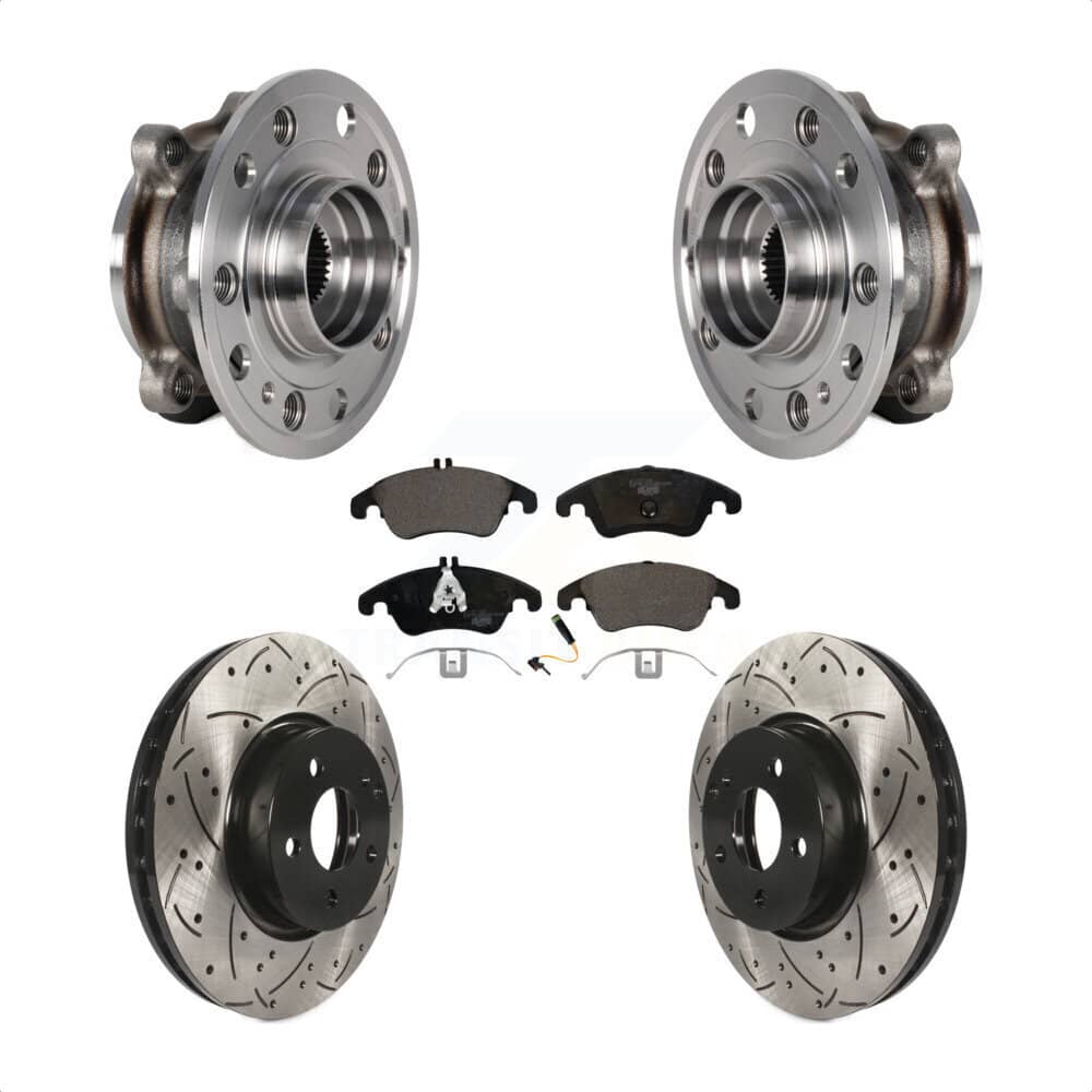 Transit Auto - KBB-125750 - Front Wheel Bearing and Hub Assembly Kits