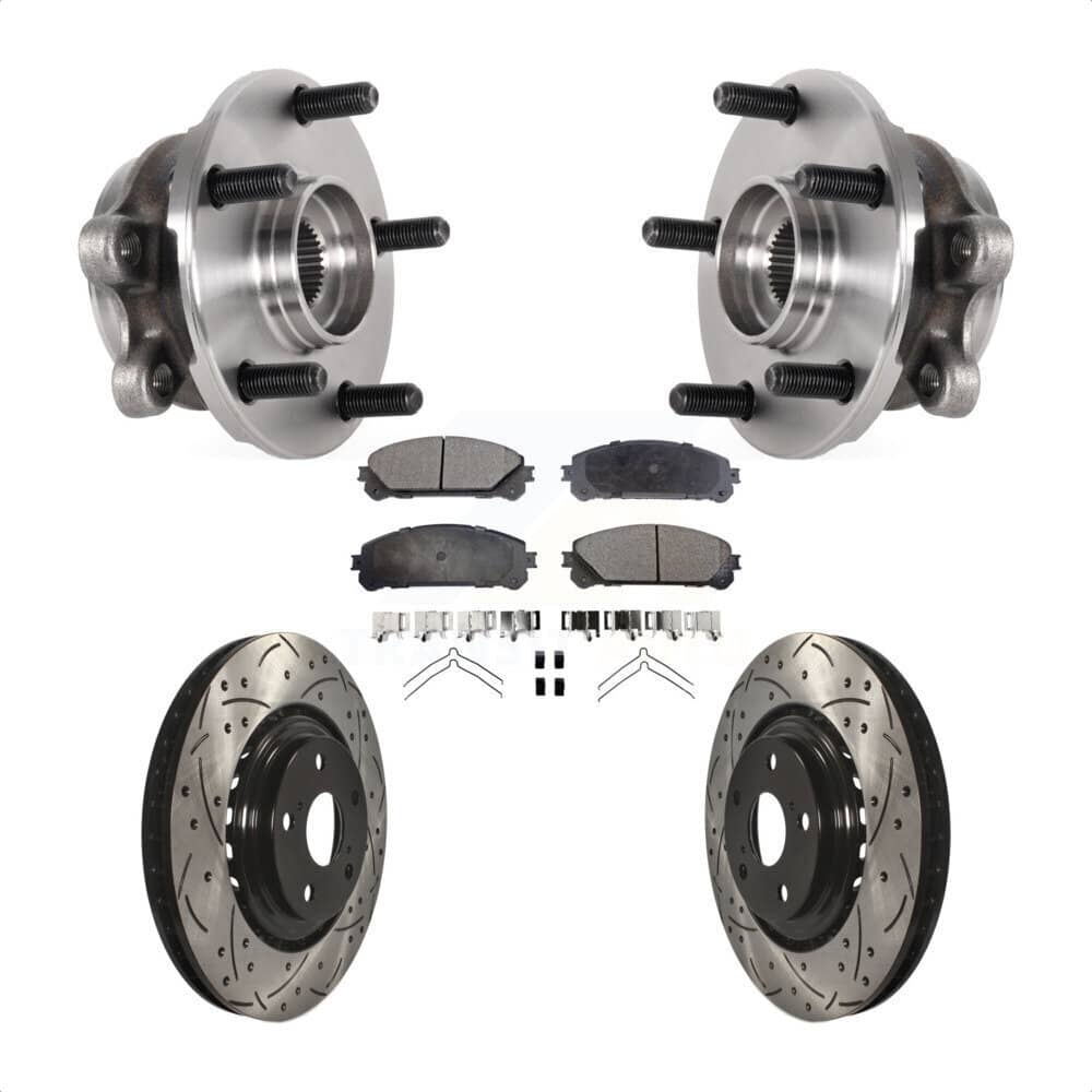 Transit Auto - KBB-125751 - Front Wheel Bearing and Hub Assembly Kits