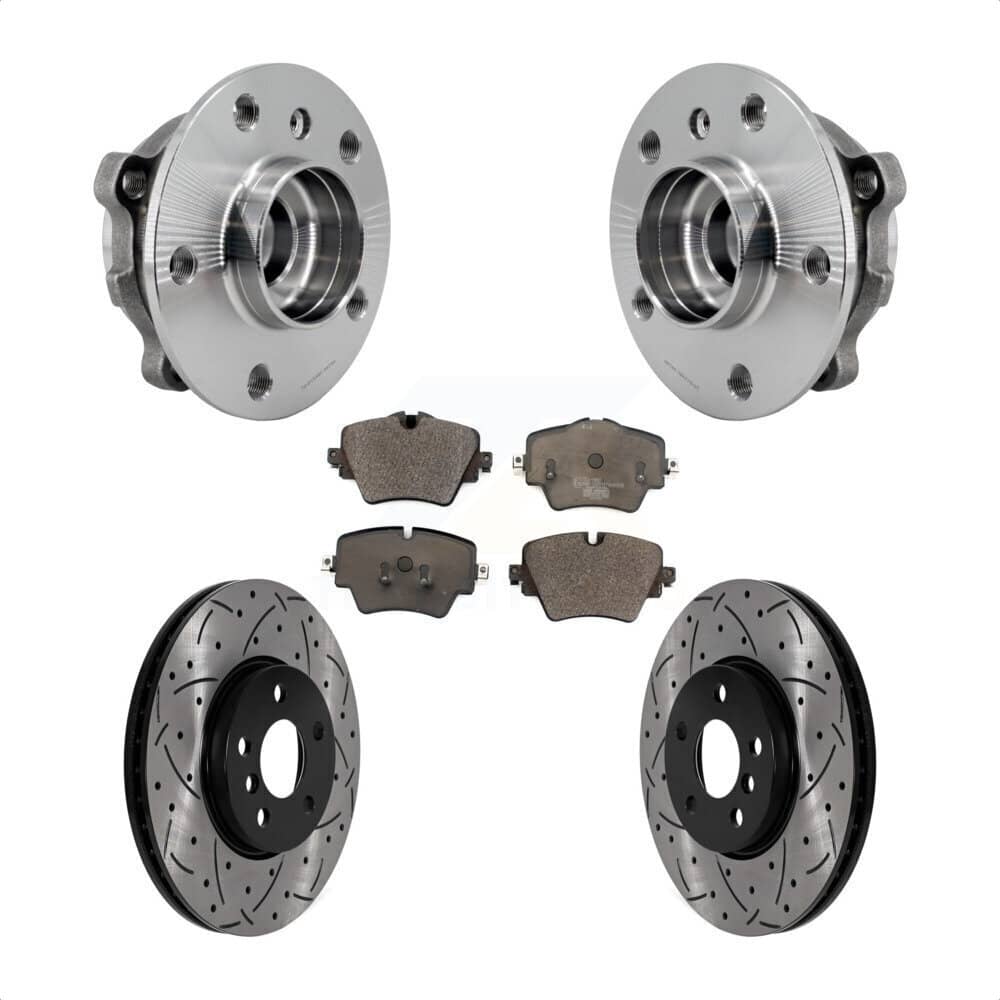Transit Auto - KBB-125755 - Front Wheel Bearing and Hub Assembly Kits