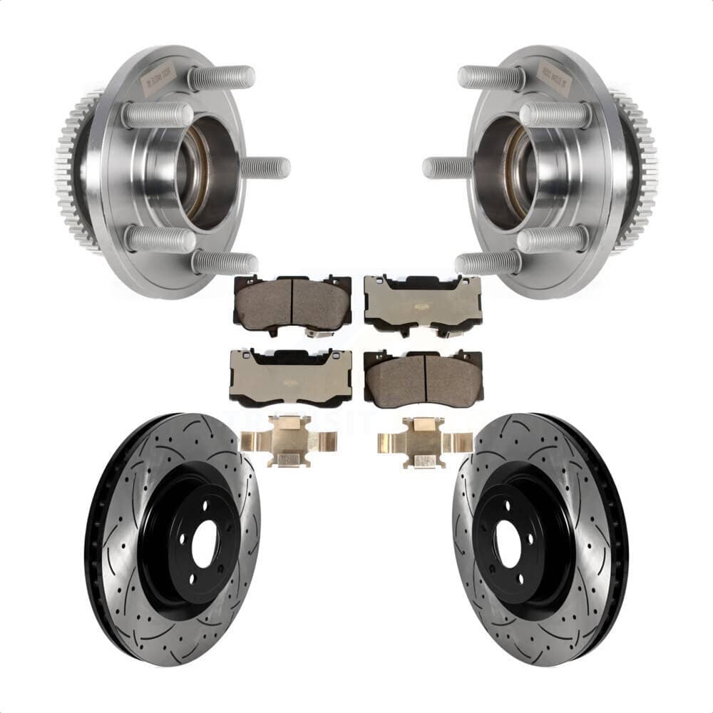 Transit Auto - KBB-125764 - Front Wheel Bearing and Hub Assembly Kits