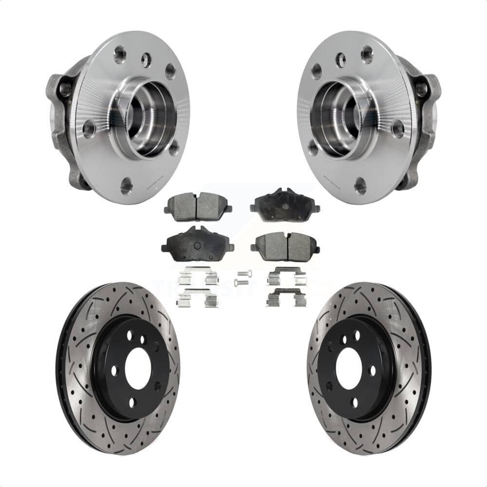 Transit Auto - KBB-125766 - Front Wheel Bearing and Hub Assembly Kits