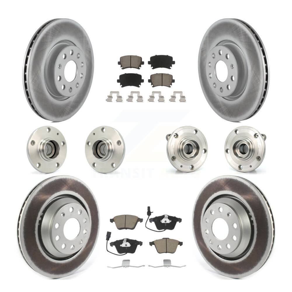 Transit Auto - KBB-125803 - Front and Rear Wheel Bearing and Hub Assembly Kits