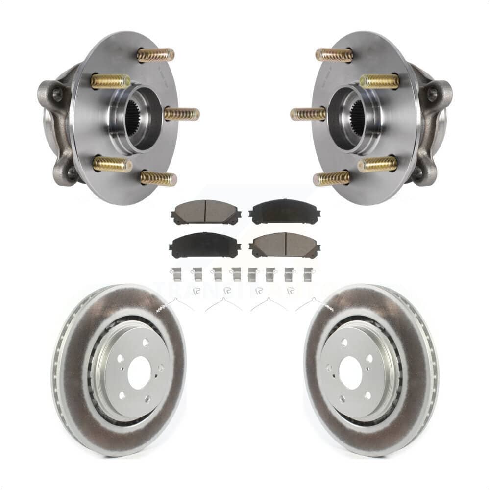 Transit Auto - KBB-125856 - Front Wheel Bearing and Hub Assembly Kits