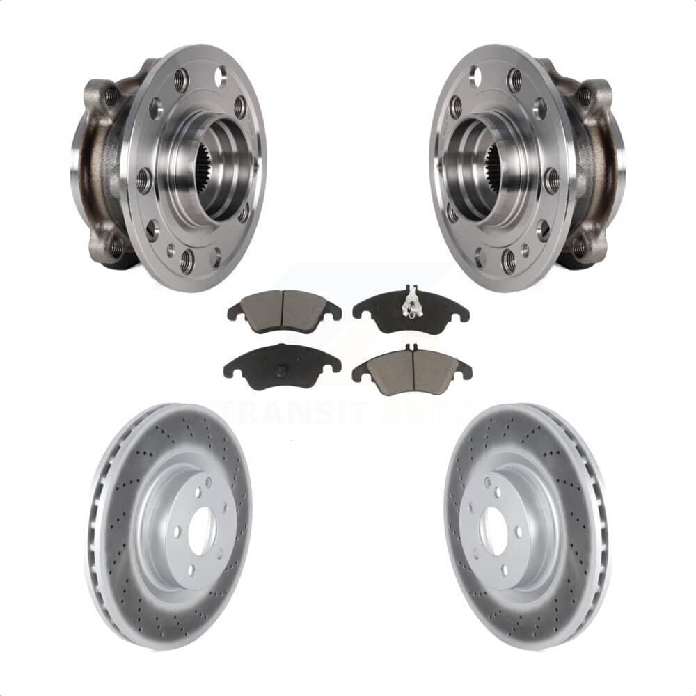Transit Auto - KBB-125865 - Front Wheel Bearing and Hub Assembly Kits