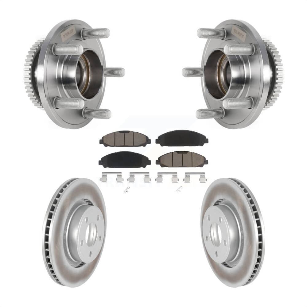 Transit Auto - KBB-125872 - Front Wheel Bearing and Hub Assembly Kits