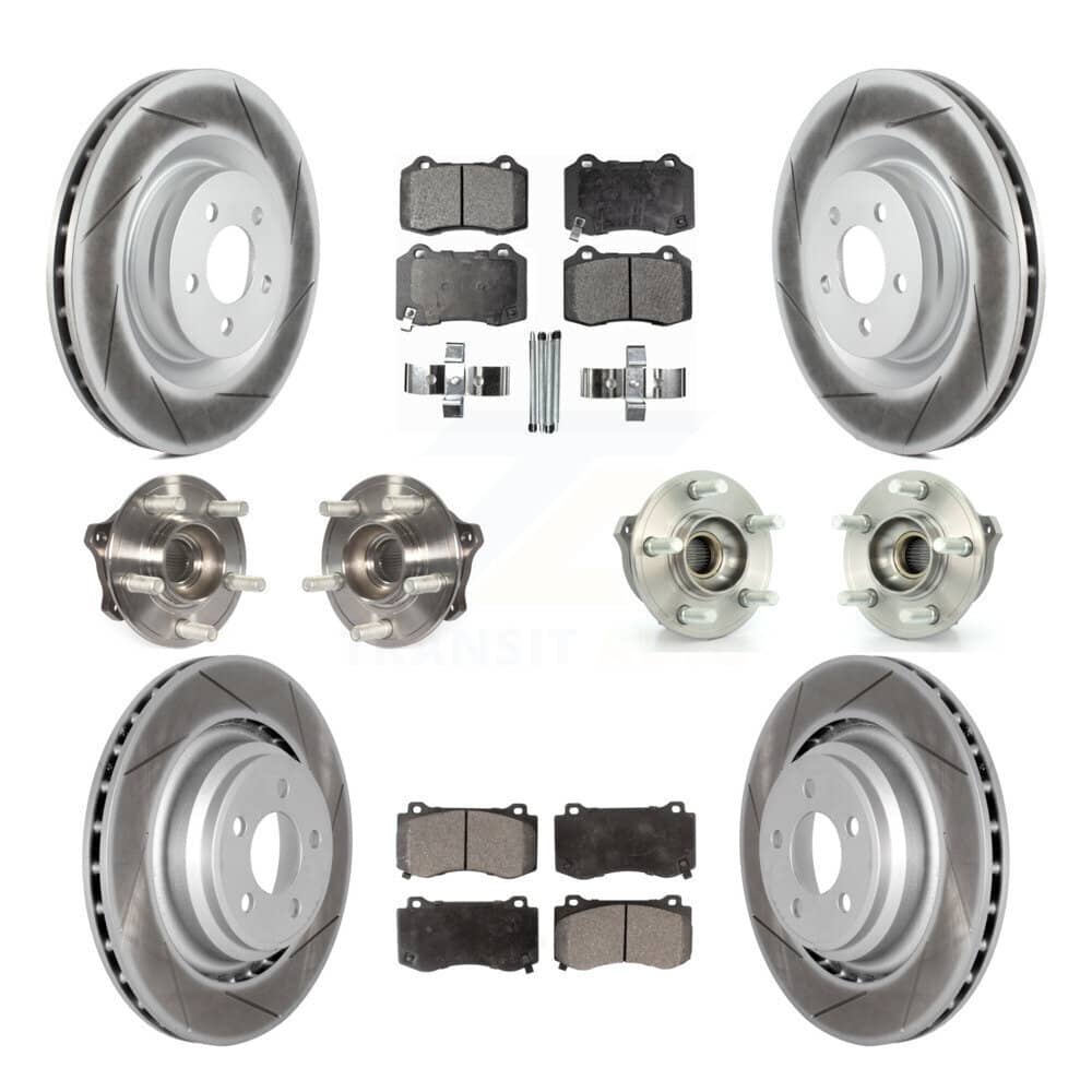 Transit Auto - KBB-125948 - Front and Rear Wheel Bearing and Hub Assembly Kits