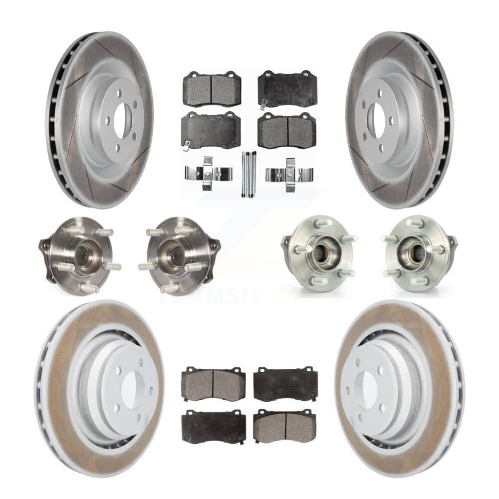 Transit Auto - KBB-125951 - Front and Rear Wheel Bearing and Hub Assembly Kits