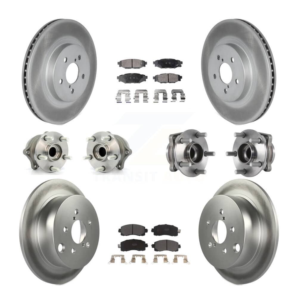 Transit Auto - KBB-125993 - Front and Rear Wheel Bearing and Hub Assembly Kits