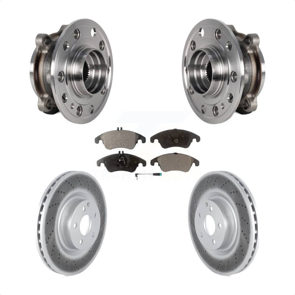 Transit Auto - KBB-126016 - Front Wheel Bearing and Hub Assembly Kits