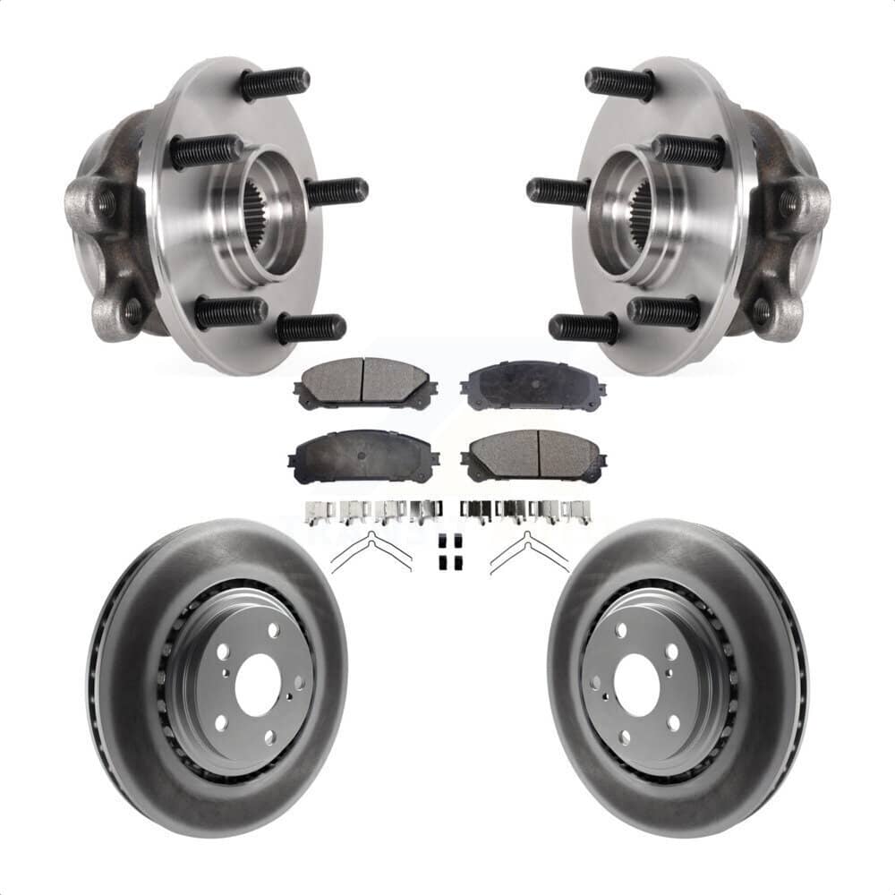 Transit Auto - KBB-126045 - Front Wheel Bearing and Hub Assembly Kits