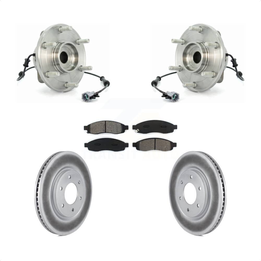 Transit Auto - KBB-126166 - Front Wheel Bearing and Hub Assembly Kits