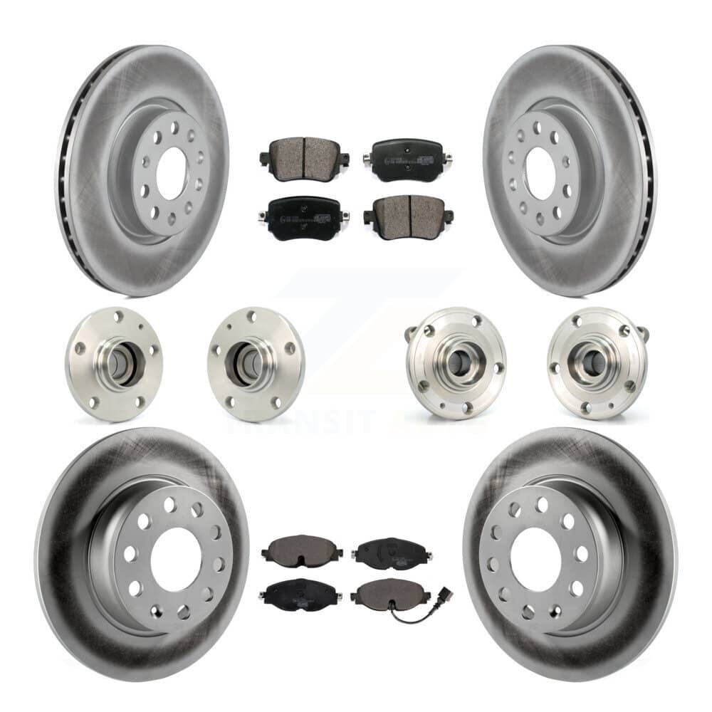 Transit Auto - KBB-126243 - Front and Rear Wheel Bearing and Hub Assembly Kits