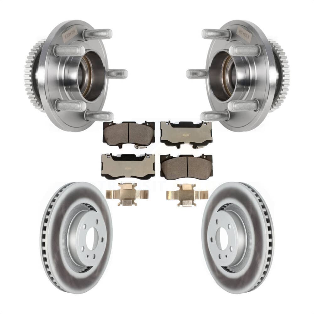Transit Auto - KBB-126275 - Front Wheel Bearing and Hub Assembly Kits