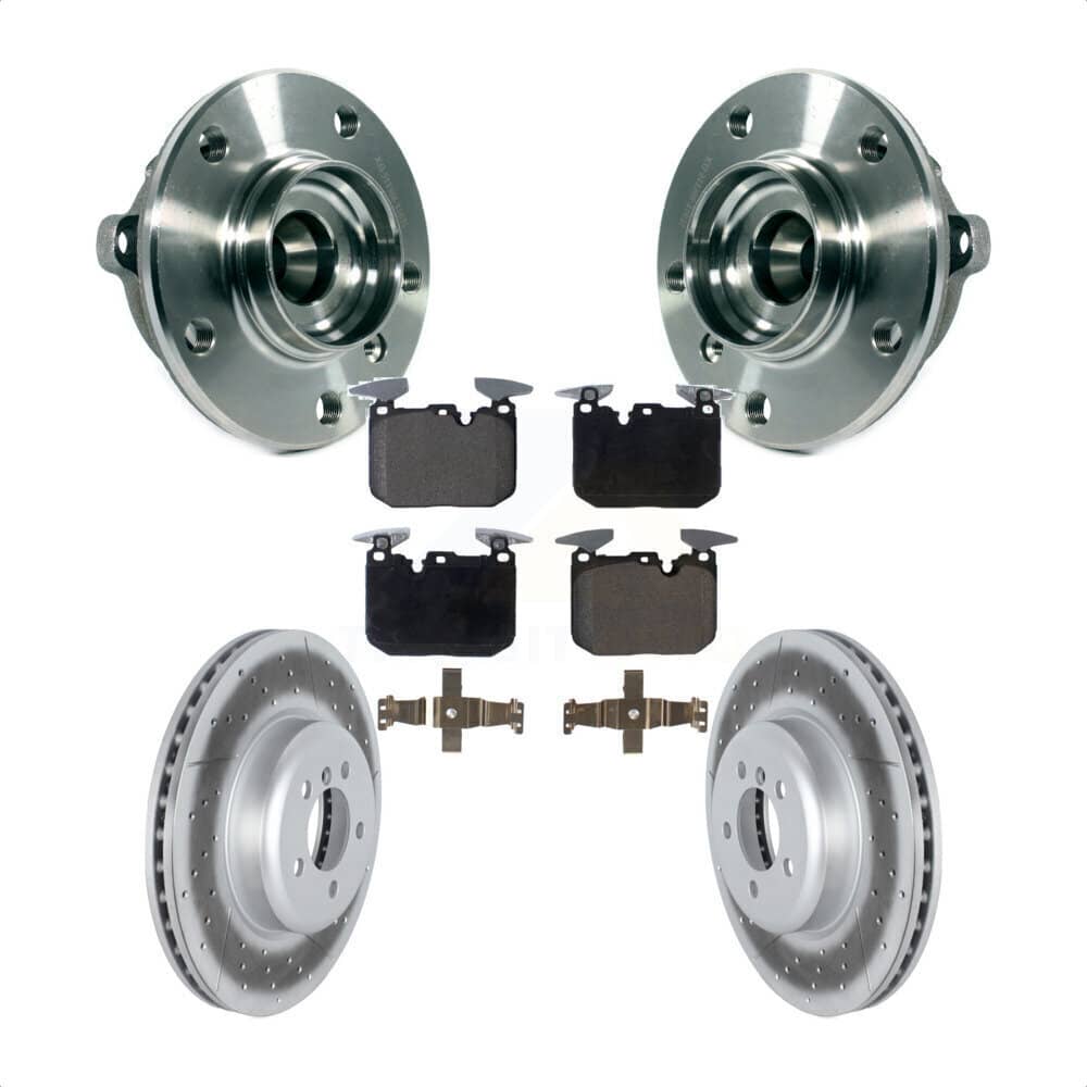 Transit Auto - KBB-126284 - Front Wheel Bearing and Hub Assembly Kits