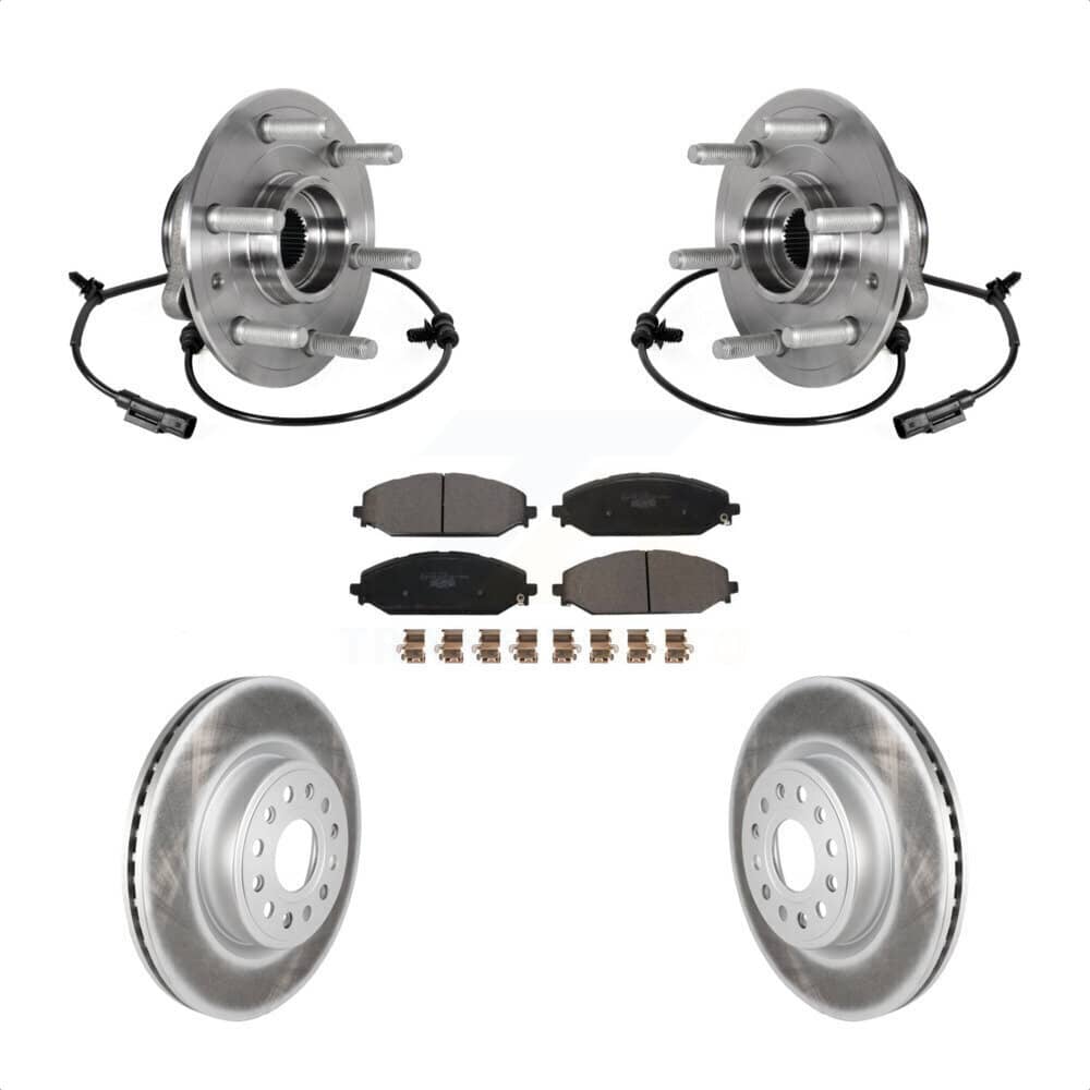 Transit Auto - KBB-126293 - Front Wheel Bearing and Hub Assembly Kits