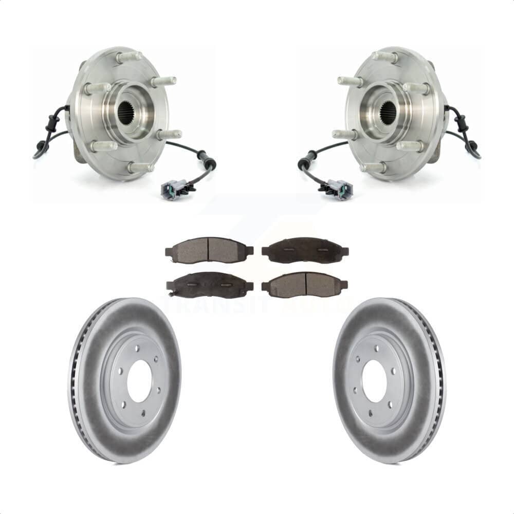 Transit Auto - KBB-126296 - Front Wheel Bearing and Hub Assembly Kits