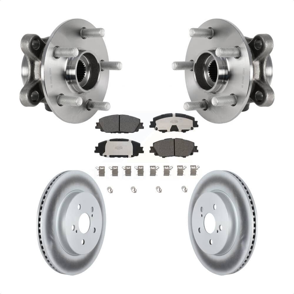 Transit Auto - KBB-126298 - Front Wheel Bearing and Hub Assembly Kits