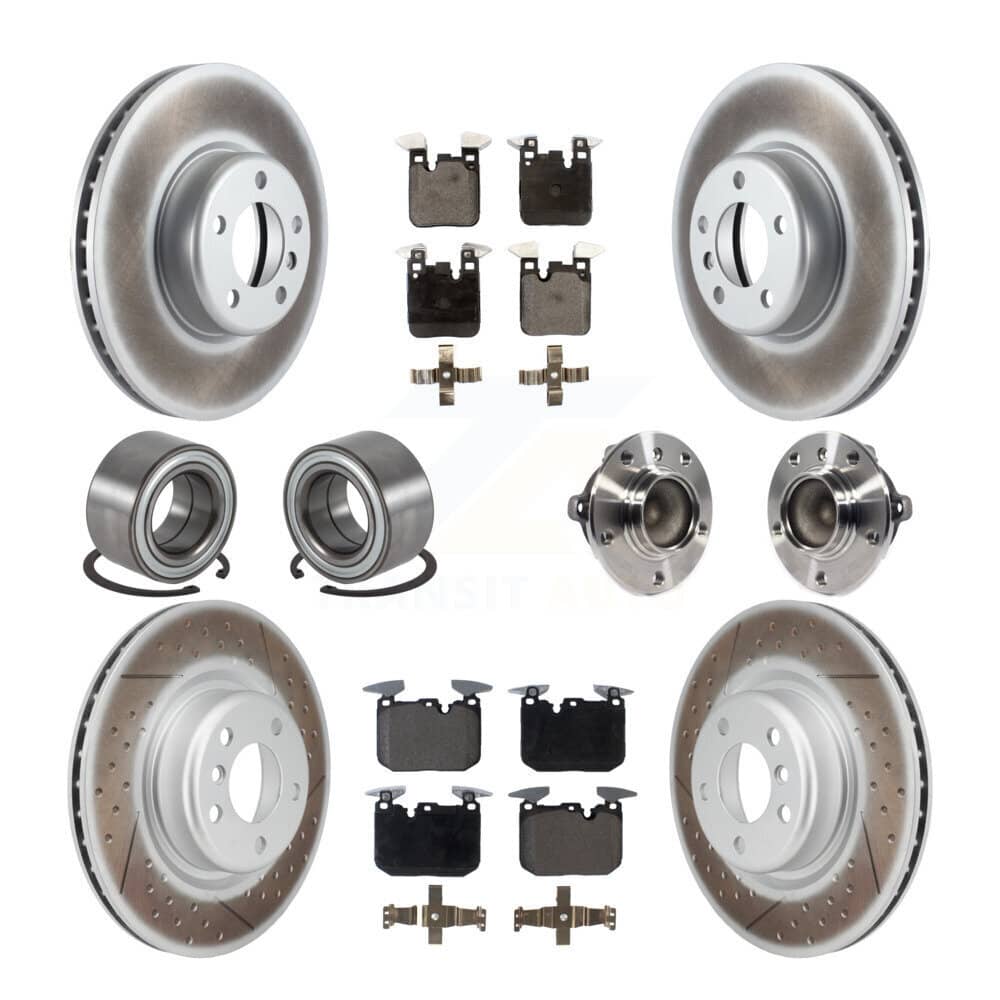 Transit Auto - KBB-126319 - Front and Rear Wheel Bearing and Hub Assembly Kits