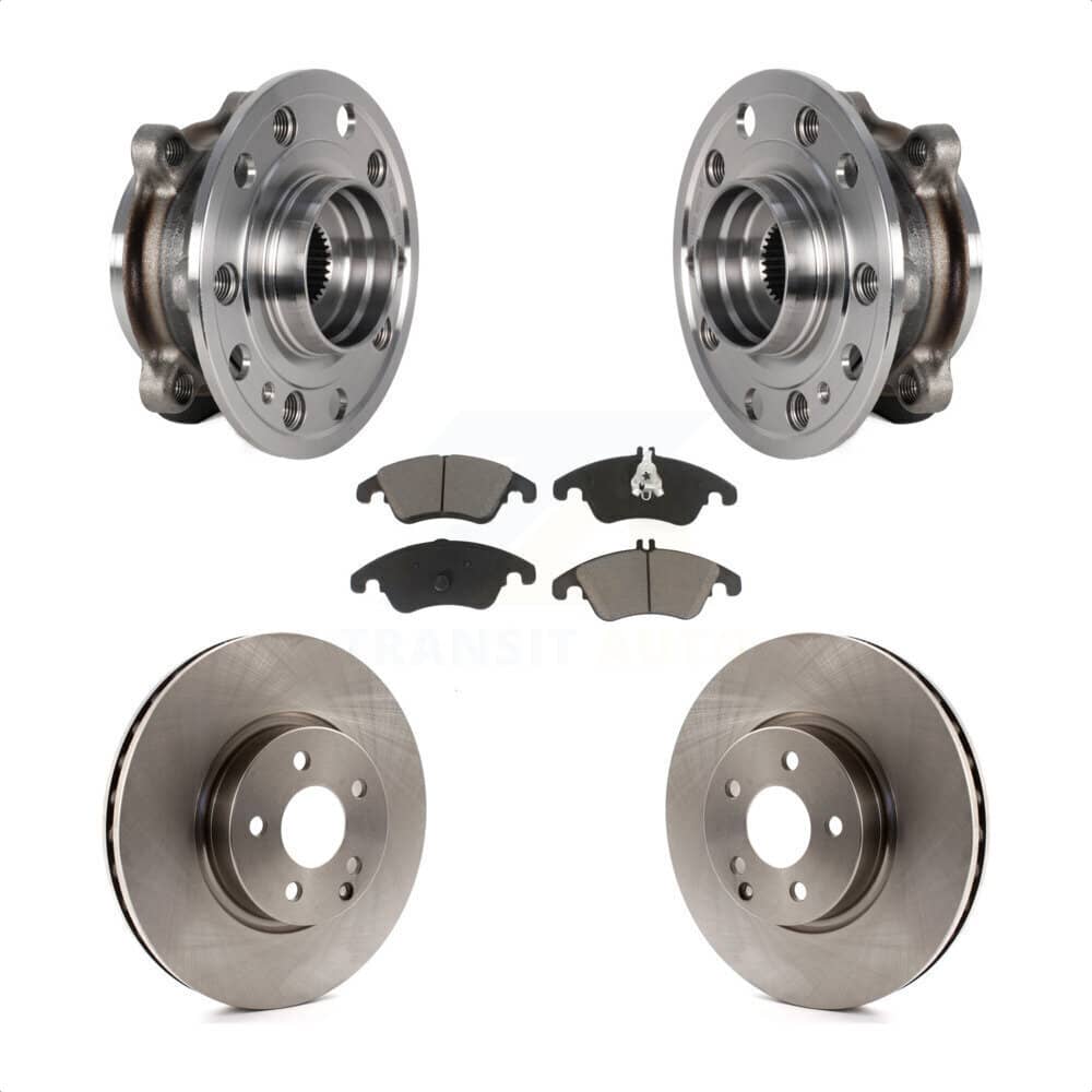 Transit Auto - KBB-126357 - Front Wheel Bearing and Hub Assembly Kits