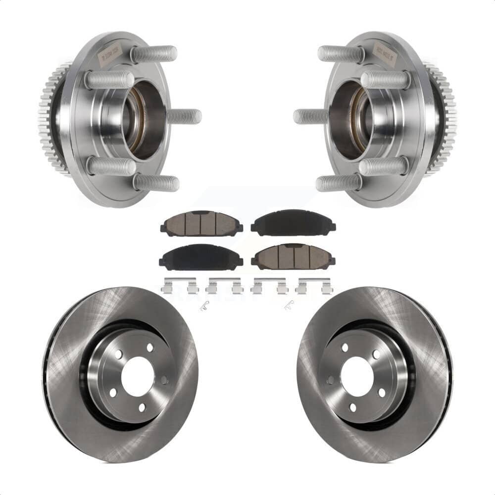 Transit Auto - KBB-126361 - Front Wheel Bearing and Hub Assembly Kits
