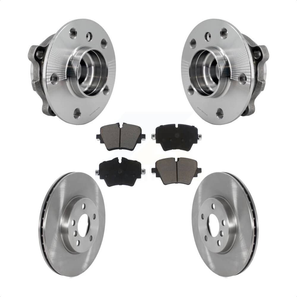 Transit Auto - KBB-126369 - Front Wheel Bearing and Hub Assembly Kits