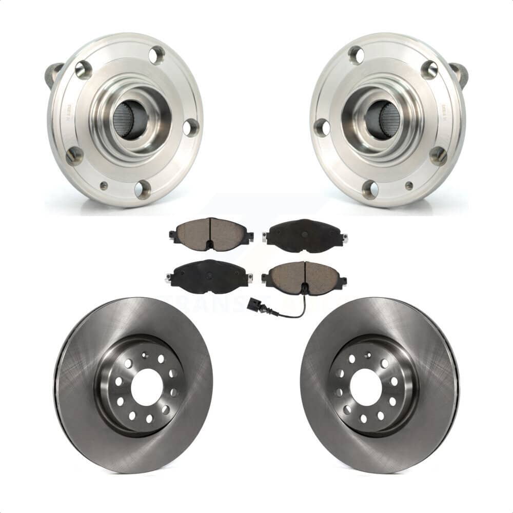 Transit Auto - KBB-126372 - Front Wheel Bearing and Hub Assembly Kits