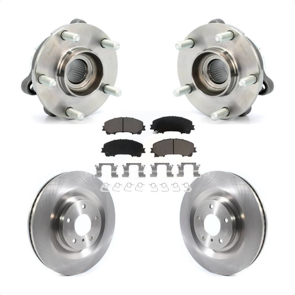 Transit Auto - KBB-126398 - Front Wheel Bearing and Hub Assembly Kits