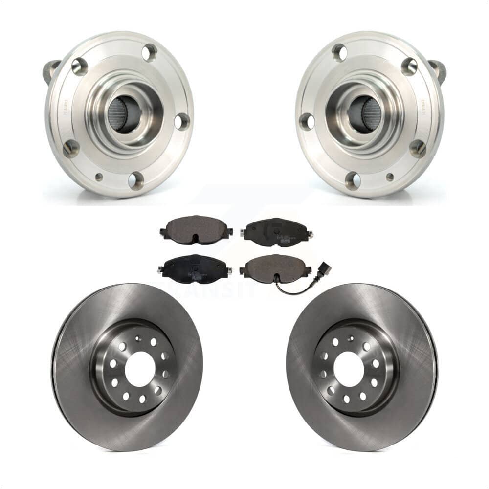 Transit Auto - KBB-126523 - Front Wheel Bearing and Hub Assembly Kits