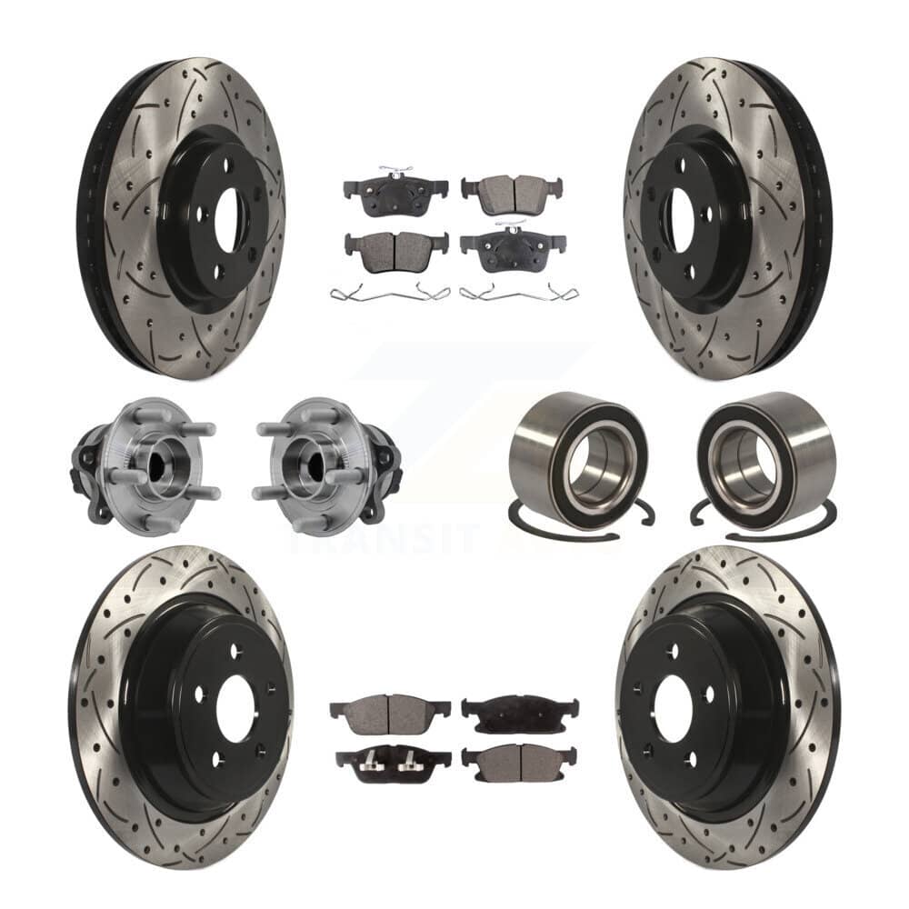 Transit Auto - KBB-126615 - Front and Rear Wheel Bearing Kits