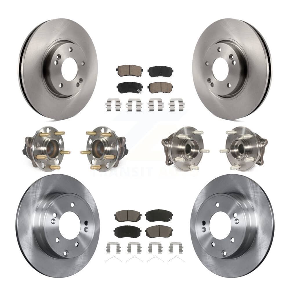 Transit Auto - KBB-126771 - Front and Rear Wheel Bearing and Hub Assembly Kits
