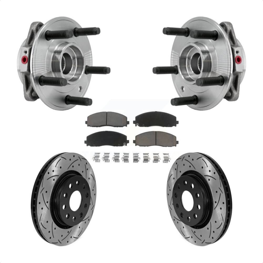 Transit Auto - KBB-126992 - Front Wheel Bearing and Hub Assembly Kits
