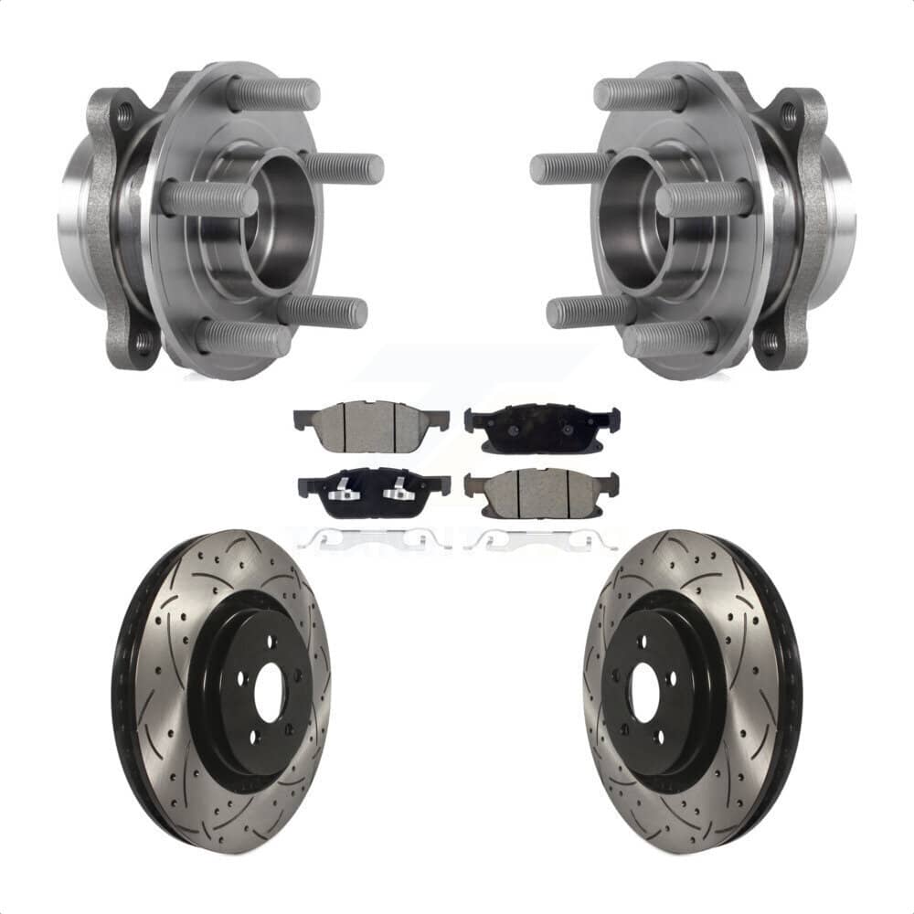 Transit Auto - KBB-126998 - Front Wheel Bearing and Hub Assembly Kits